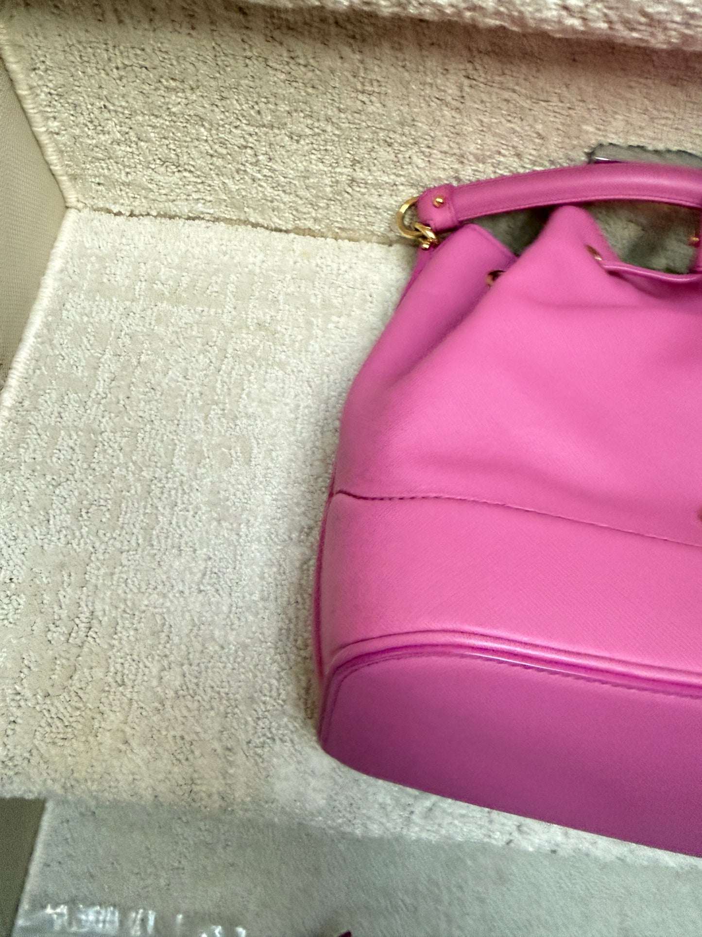 Salvatore Ferragamo Vara Bucket Bag in Purple