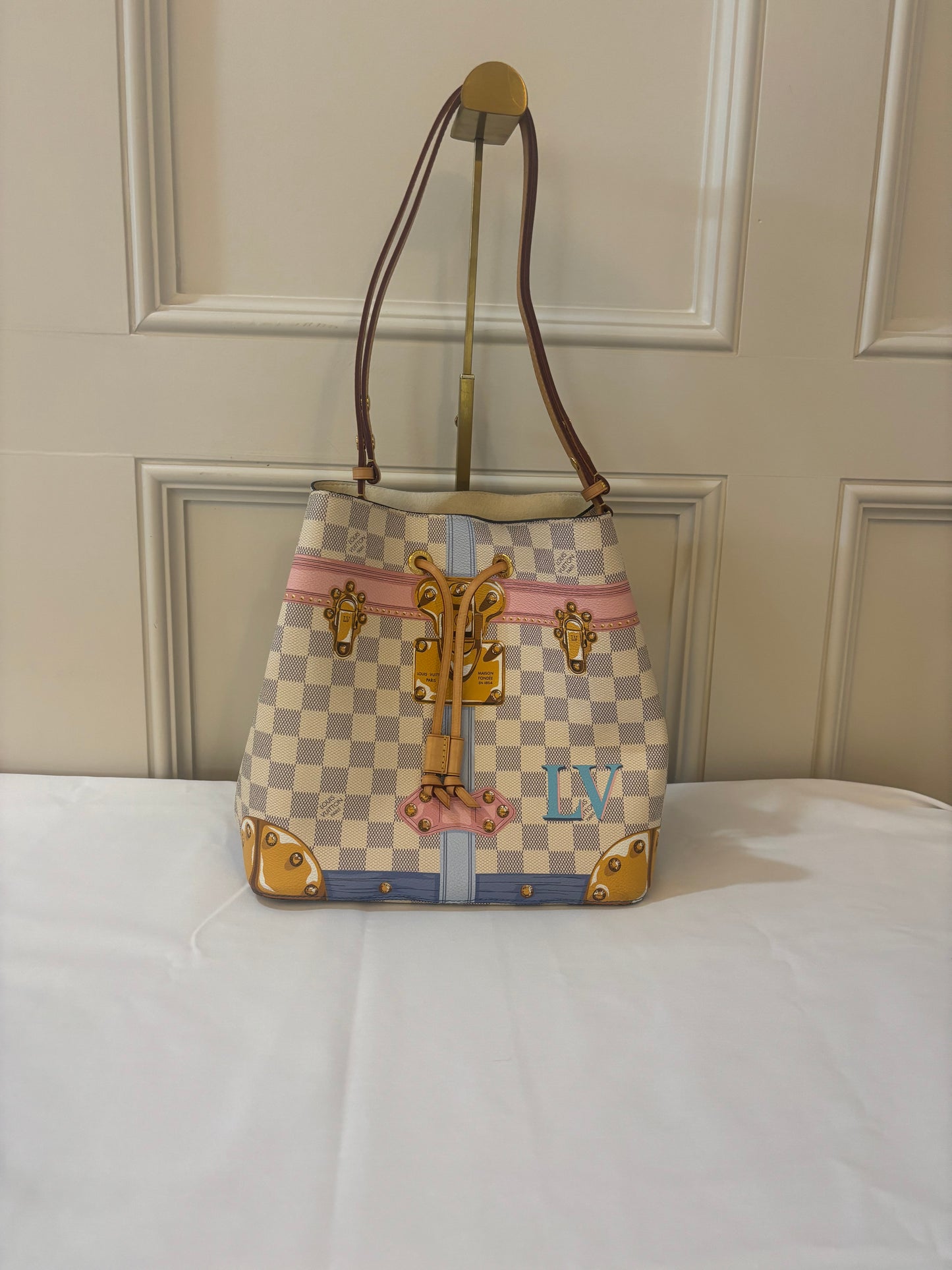 Louis Vuitton Nenoe Summer Trunks Edition Damier Azur