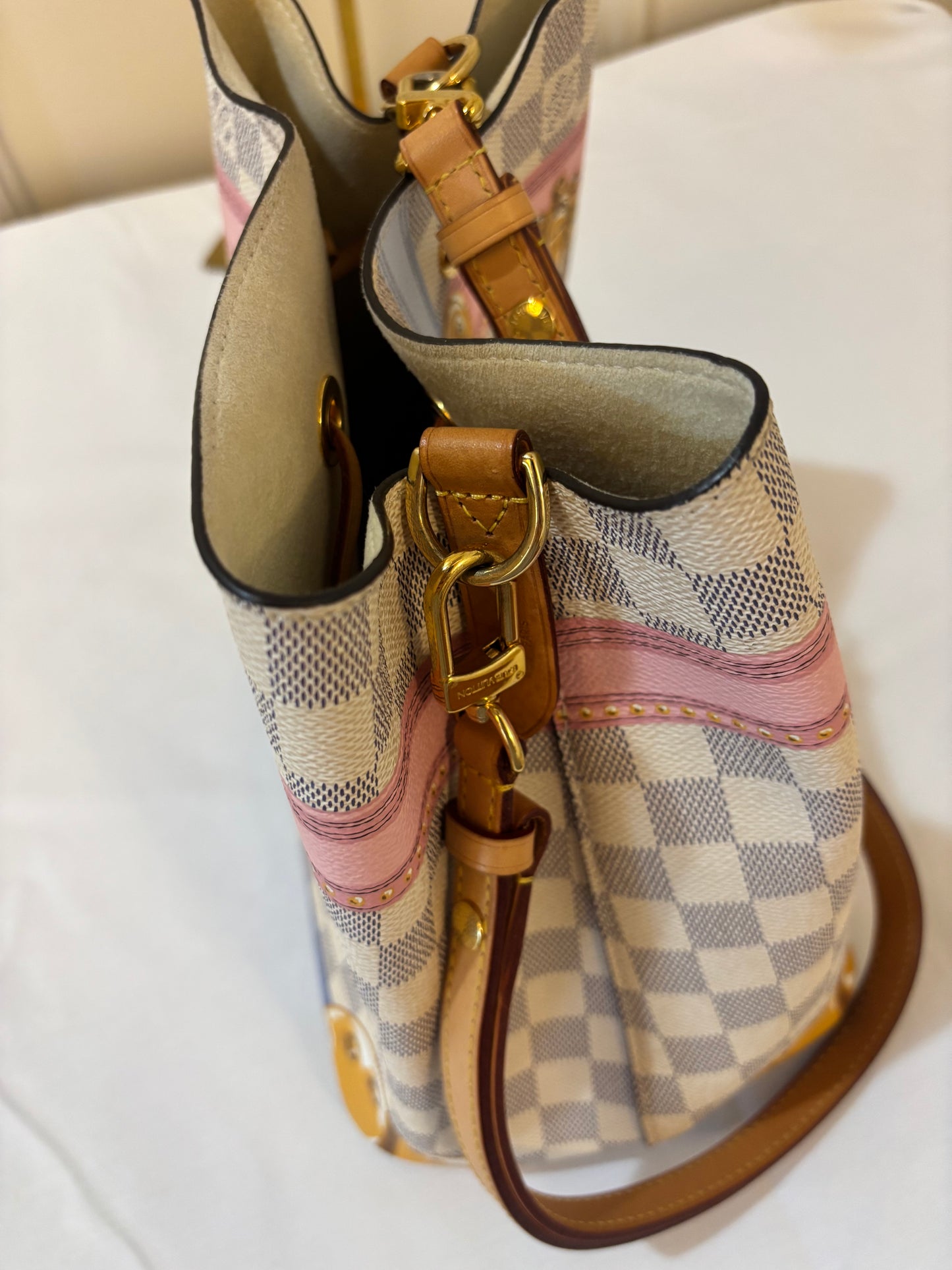 Louis Vuitton Nenoe Summer Trunks Edition Damier Azur