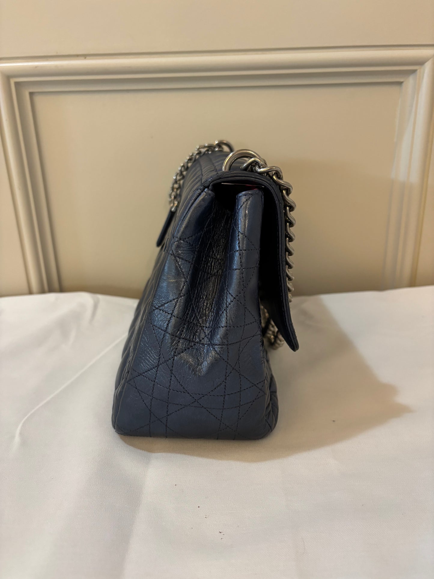 Christian Dior Miss Dior in Metallic Blue Pre-Owned