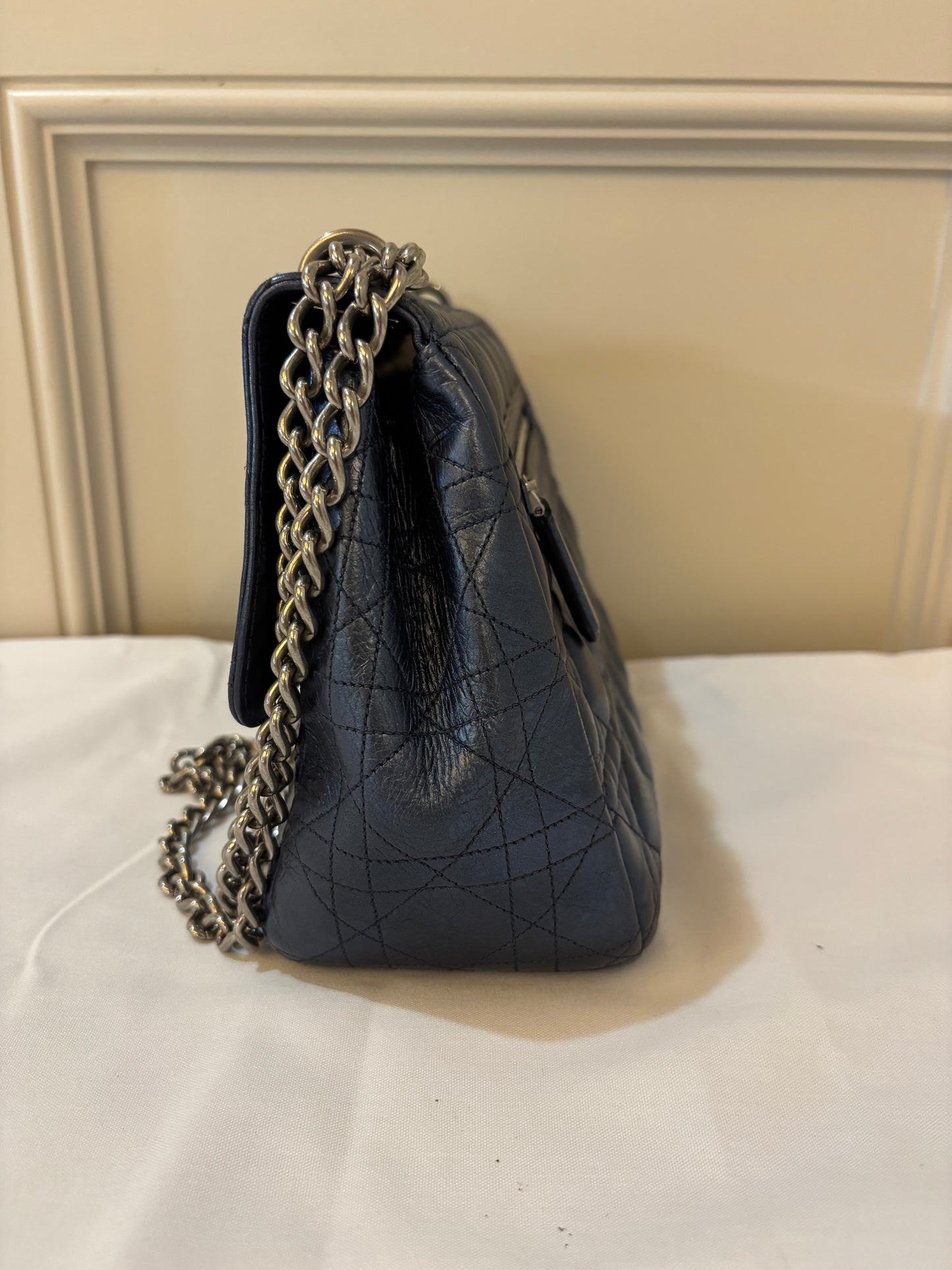 Christian Dior Miss Dior in Metallic Blue Pre-Owned