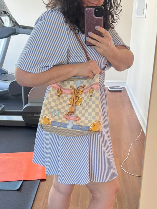 Louis Vuitton Nenoe Summer Trunks Edition Damier Azur