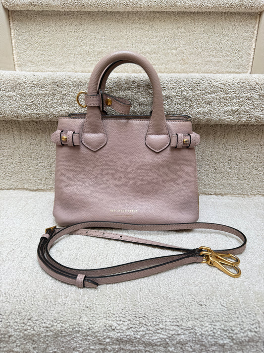 Burberry Banner Tote Mini in Blush