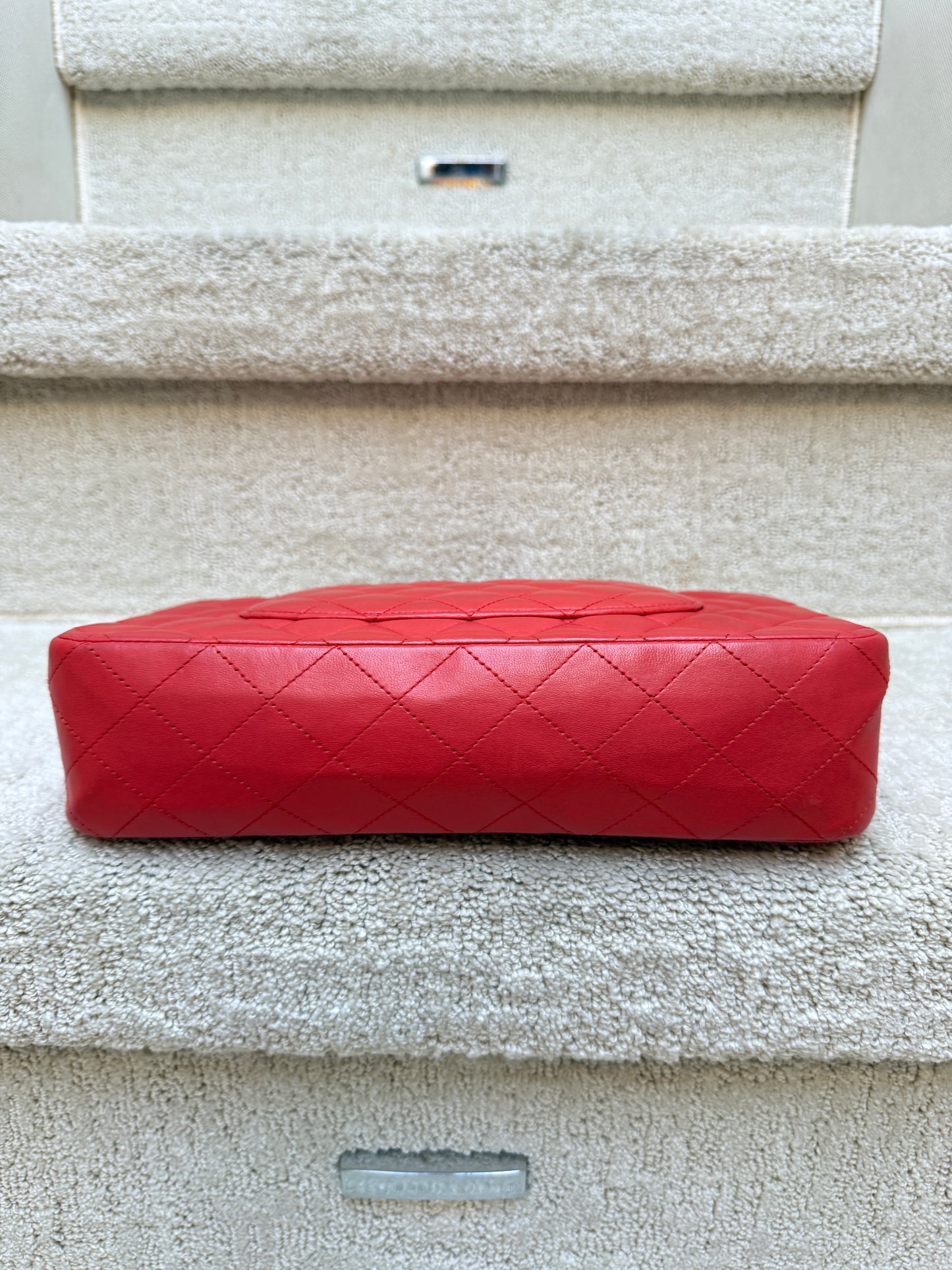 classic classic double flap bottom of bag photo