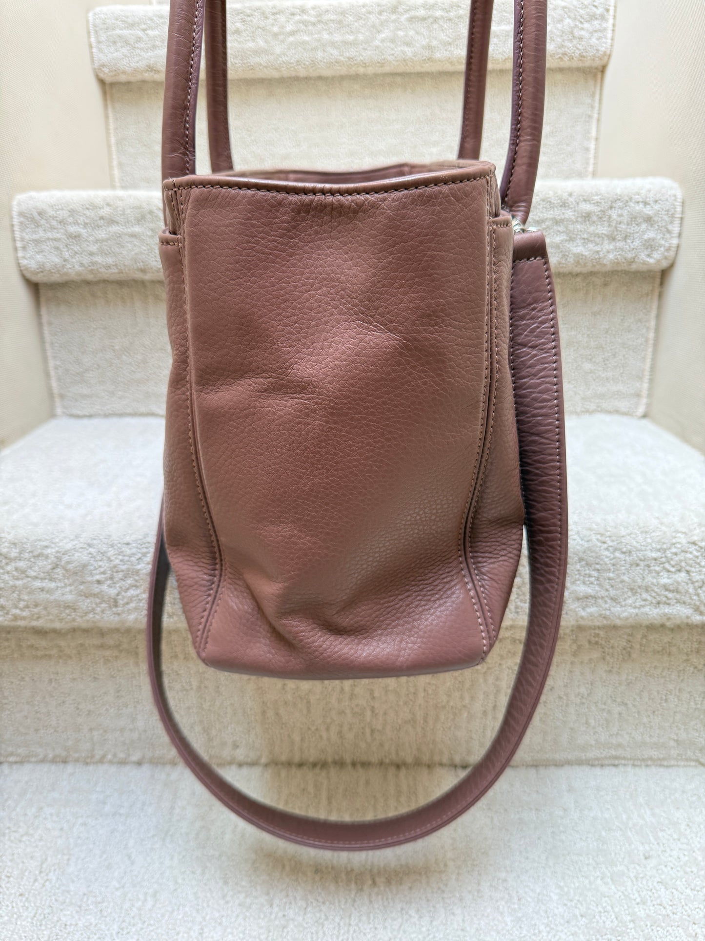 Chanel Cerf Executive Shopper Tote in Plum