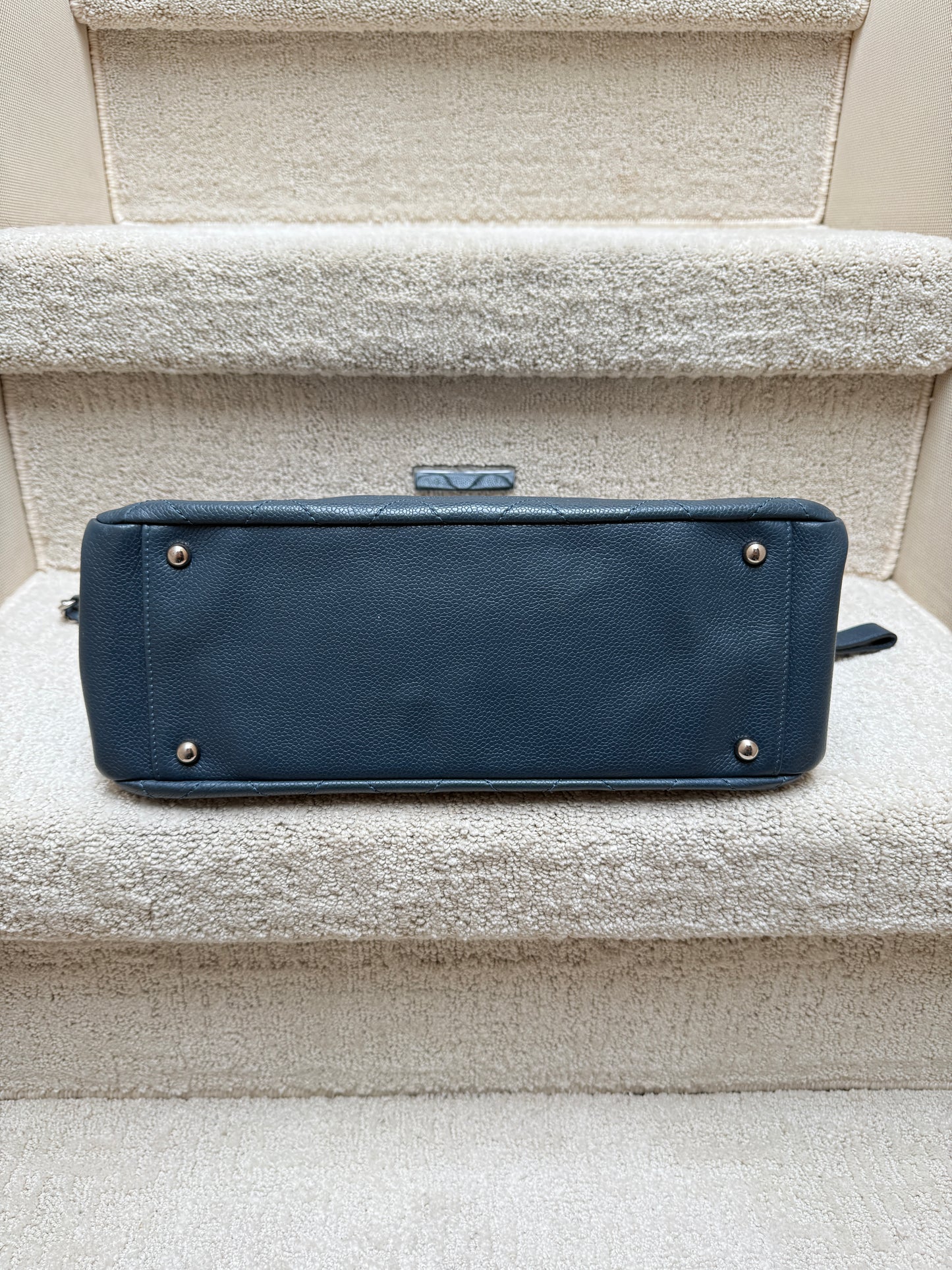 Chanel Timeless CC Frame Tote in Caviar