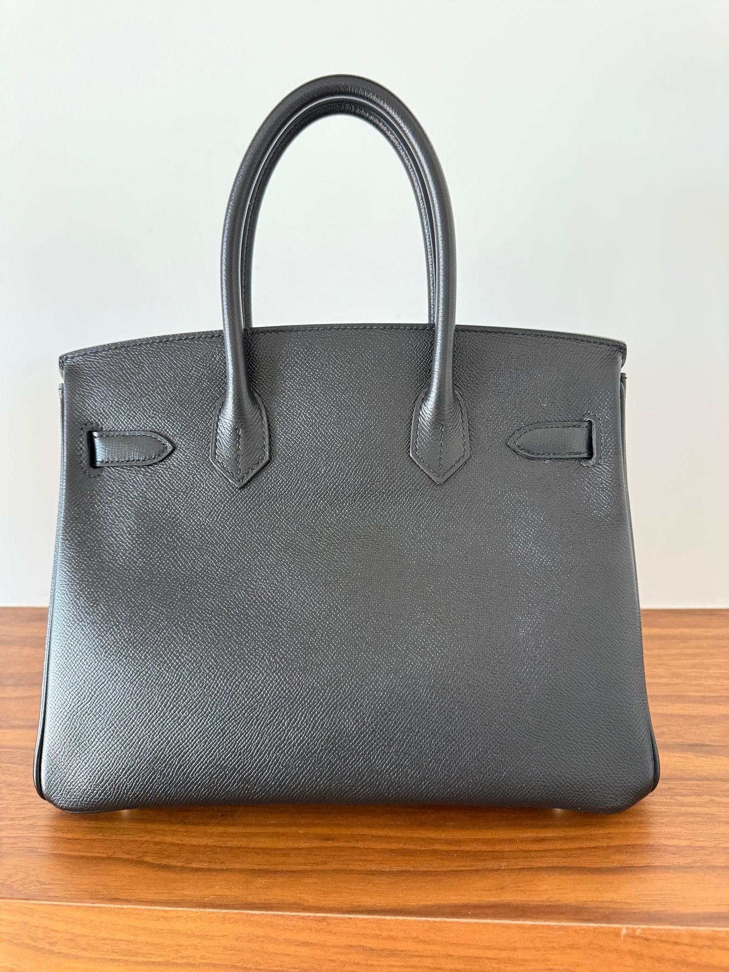 back side of hermes birkin 30 in epsom leather for sale preloved