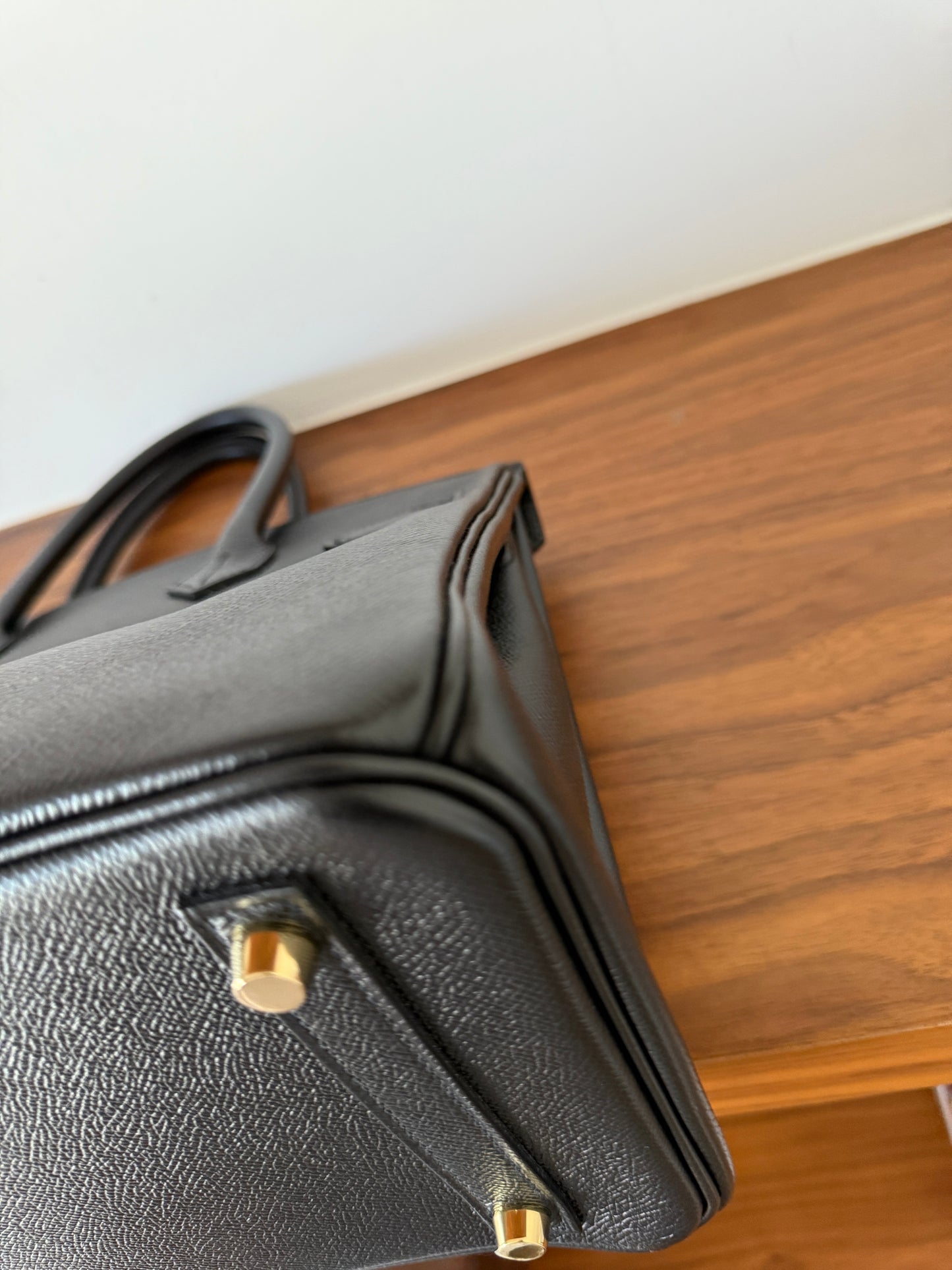 Hermes birkin with clean corners