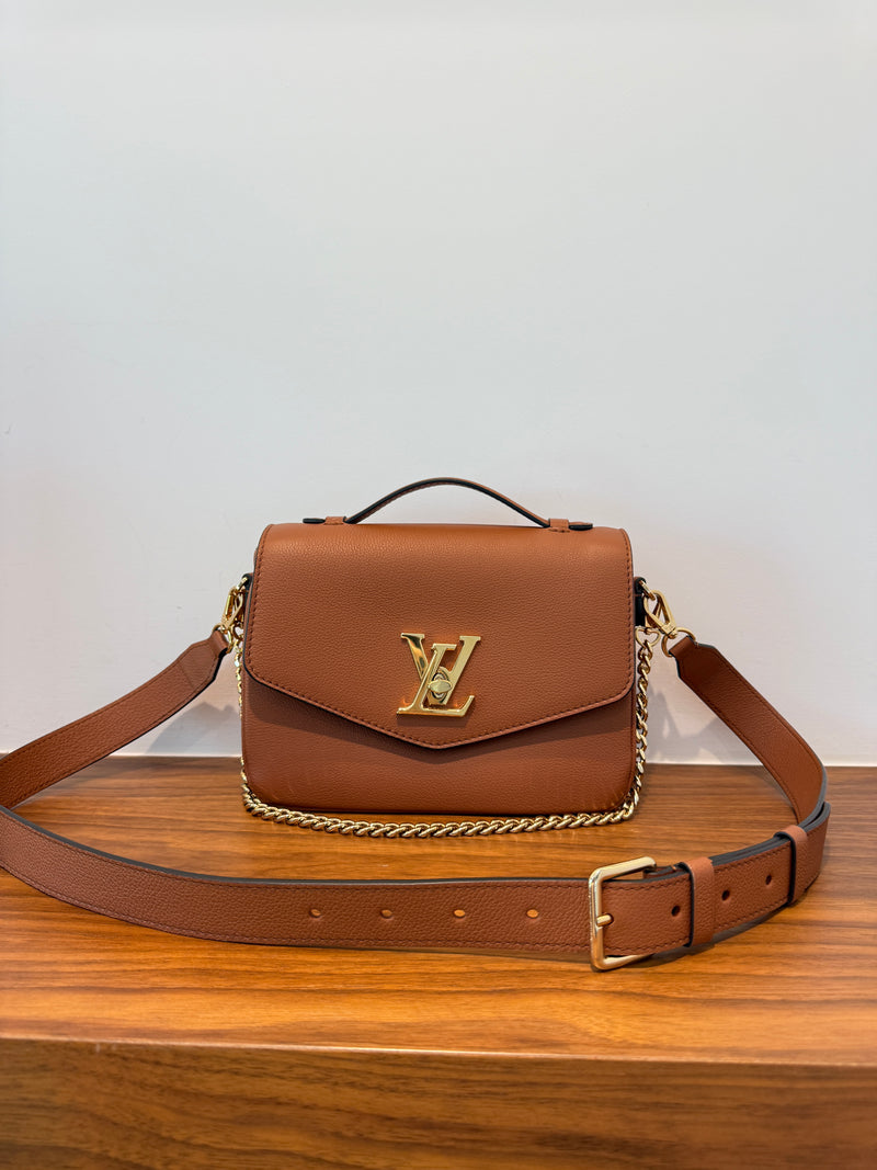 Louis Vuitton Lockme Oxford Cognac Pre-Owned